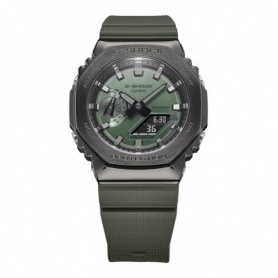 Casio G-Shock Classic green watch - GM-2100B-3AER