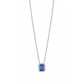 Salvini Sorrento Halskette mit Tansanit und natürlichen Diamanten 20094296