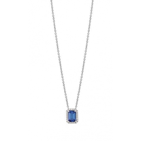 Salvini Sorrento Halskette mit Tansanit und natürlichen Diamanten 20094296