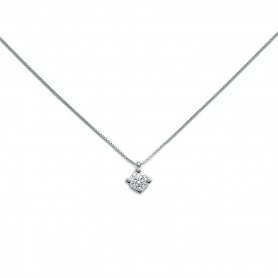 Miluna light point necklace in gold and diamond - CLD5065-020G7