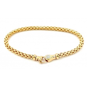 Classic Chimento Bracelet in Medium Rose Gold - 1B02636ZB6180