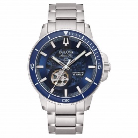 Bulova Marine Star Automatic Blue Watch 96A289