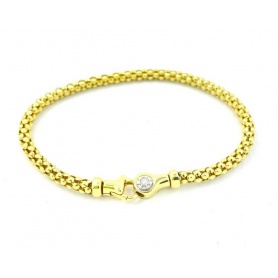 Classic Chimento bracelet in medium yellow gold - 1B02636ZB1180