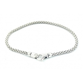 Classic Chimento bracelet in small white gold - 1B03636ZB5180