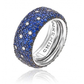 Chimento Star Ring mit blauen Saphiren und Diamanten - 1AU0407SB5140