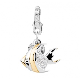 Charm Pesce in argento - HL010