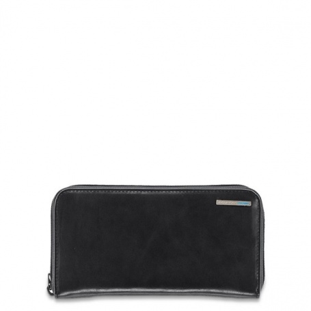Piquadro Women's wallet Blue Square black PD1515B2SR