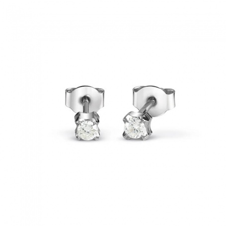 Bliss Desirè earrings in white gold and diamonds - 20093015