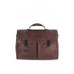 Piquadro briefcase with double Harper dark brown buckle CA5741AP/TM