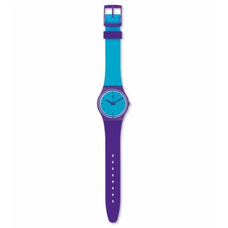 Swatch watch Mixed Up purple and blue - GV128