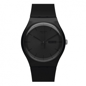 Swatch Black Rebel black watch New Gent - SO29B706