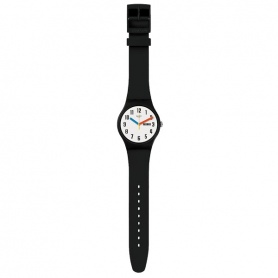 Swatch Elementary Gent black watch - SO29B705