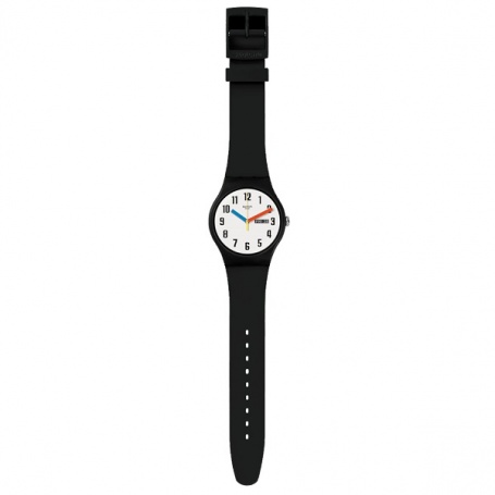 Swatch Elementary Gent schwarze Uhr - SO29B705