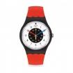 Swatch watch Rouge and Noir New Gent - SO32B401