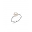 Miluna Ring with Pearl and Diamonds - PLI1594