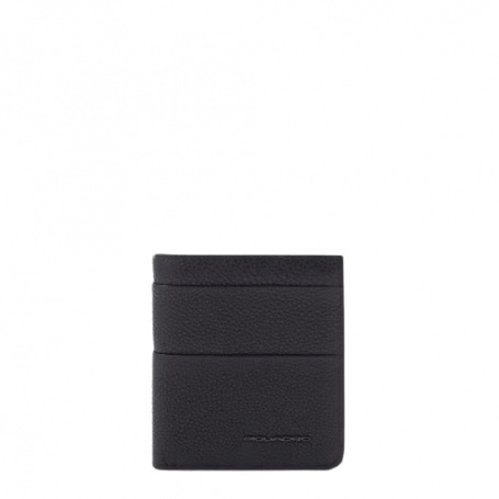 Piquadro Paavo vertical wallet black - PU5964S122R/NERO