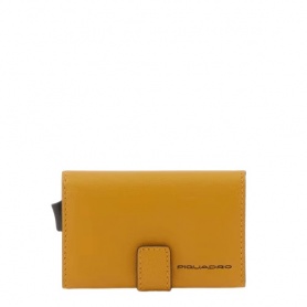 Piquadro Black Square compact wallet yellow - PP5649B3R/G