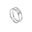 Gucci GG Interlocking Ring in Silber – YBC2980360010