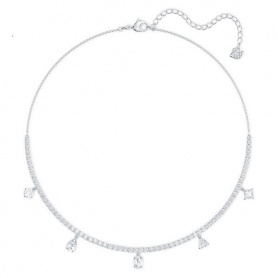 Swarovski Deluxe Tennis Halskette Weiß - 5562084