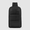 Piquadro Finn black shoulder bag - CA5982S123/N
