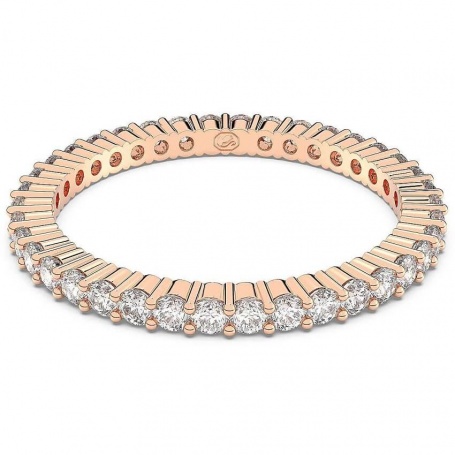 Vittore Swarovski Ring, Roséband mit Kristallen 5656295