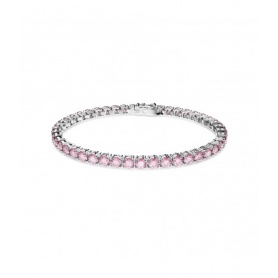 Swarovski Bracelet Tennis Matrix Pink L - 5648932