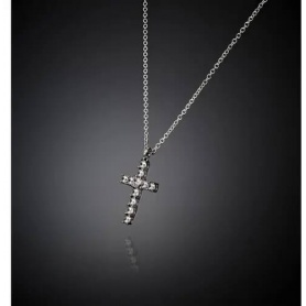 Chiara Ferragni Halskette mit mutigem Kreuz - J19AWC04