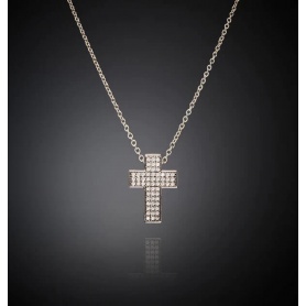 Chiara Ferragni Squared Cross Halskette - J19AWC02