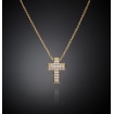 Chiara Ferragni Squared Cross golden necklace J19AWC09
