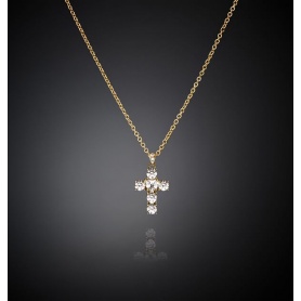 Small cross necklace Chiara Ferragni Bold Cross Small J19AWC10