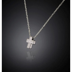 Chiara Ferragni Squared Cross Small cross necklace J19AWC01