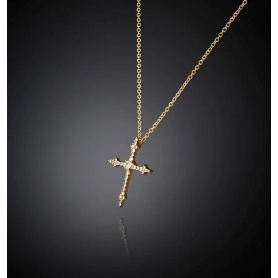 Collana Chiara Ferragni Gothic Cross croce dorata J19AWC14