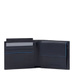 Piquadro B2 Revamp wallet in blue leather - PU4188B2VR/BLU