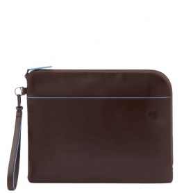 Piquadro B2 Revamp mahogany clutch bag in leather AC6100B2VR/MO