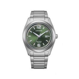 Orologio Citizen uomo Super Titanium verde - AW1641-81X