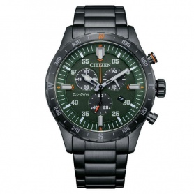 Citizen Chrono Outdoor Eco-Drive Green AT2527-80X watch