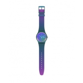 Swatch Fade to Pink two-tone watch - SO29N707