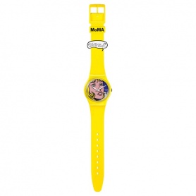 Swatch Reverie By Roy Lichtenstein yellow watch - SO28Z117