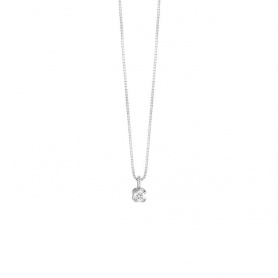 Bliss Desirè necklace in white gold and diamond - 20093003