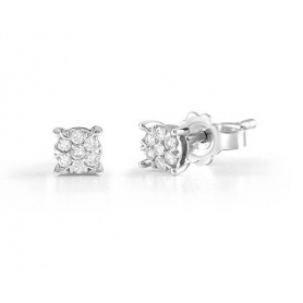 Bliss Caresse Earrings with Diamonds - 20091732