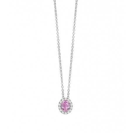 Salvini Dora Necklace with Pink Sapphire and Diamonds - 20100615