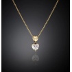 Chiara Ferragni Heart Pendant Necklace Neon Heart J19AWD02