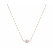 Collana Mimi Les Lulu perla bianca con stella in oro rosa P23VLK1-80S