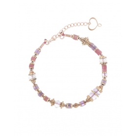 Maman et Sophie rosé bracelet with BRDECPTS stones