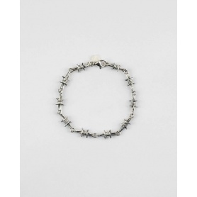 Nove25 man bracelet barbed wire N25BRA00319