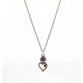 Nove25 kleine Halskette mit Herzanhänger „Ex Voto“ N25COL00100