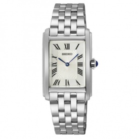 Seiko Classic rectangular Silver SWR083P1 women's watch
