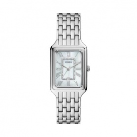 Fossil Raquel watch in steel with Mother of Pearl - ES5306