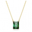 Swarovski Matrix green crystal necklace - 5677141