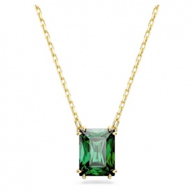 Swarovski Matrix green crystal necklace - 5677141